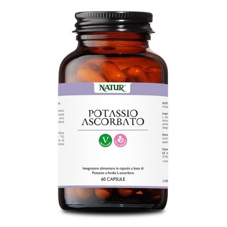 Natur Potassio Ascorbato 60 Capsule