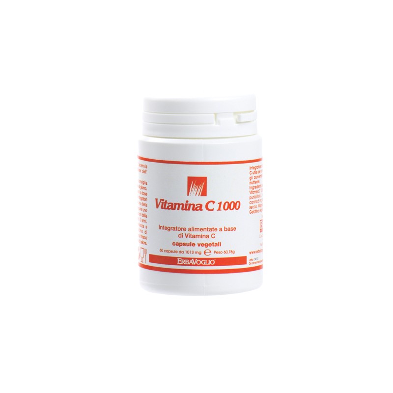 Erbavoglio Production Vitamina C1000 60 Capsule