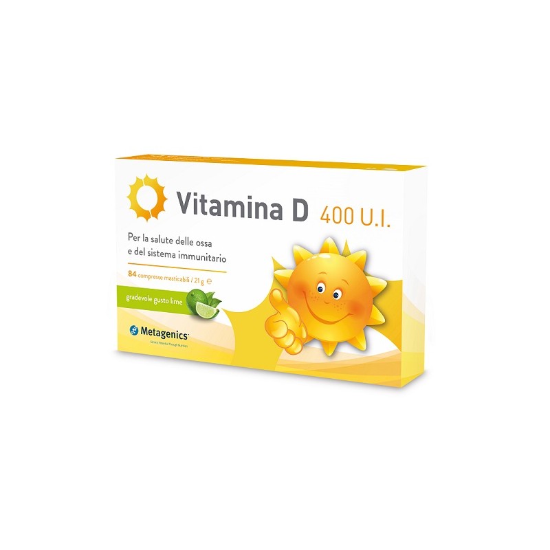 Metagenics Belgium Bvba Vitamina D 400 Ui 84 Compresse