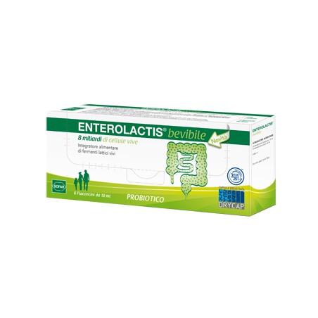 Sofar Enterolactis 6 Flaconcini 10 Ml