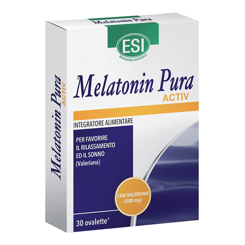 Esi Melatonin Pura Activ 30 Ovalette