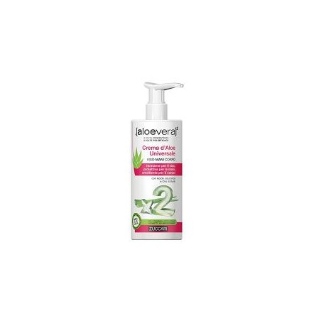 Zuccari Aloevera2 Crema D'aloe Universale Viso Mani E Corpo 300 Ml