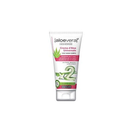 Zuccari Aloevera2 Crema D'aloe Universale Viso Mani E Corpo 75 Ml