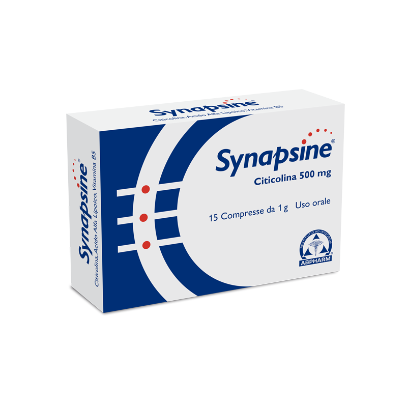 A. B. Pharm Synapsine Blister 15 Compresse Astuccio 15 G