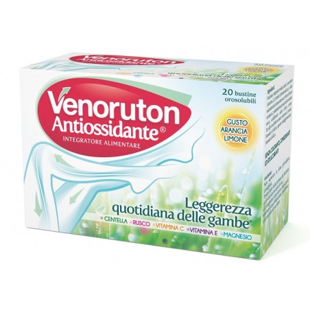 Eg Venoruton Antiossidante 20 Bustine Orosolubili Monodose