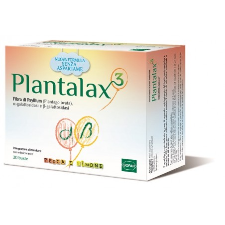 Sofar Plantalax 3 Pesca E Limone 20 Bustine