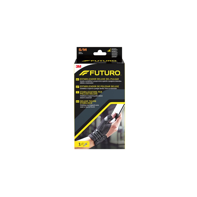 3m Italia Stabilizzatore Per Pollice Futuro Nero Small/medium 1 Pezzo