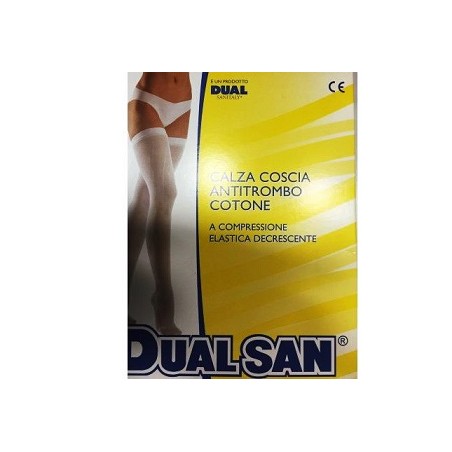 Dual Sanitaly Soc. Benefit Dualsan Calza Antitrombo Senza Tassello 1