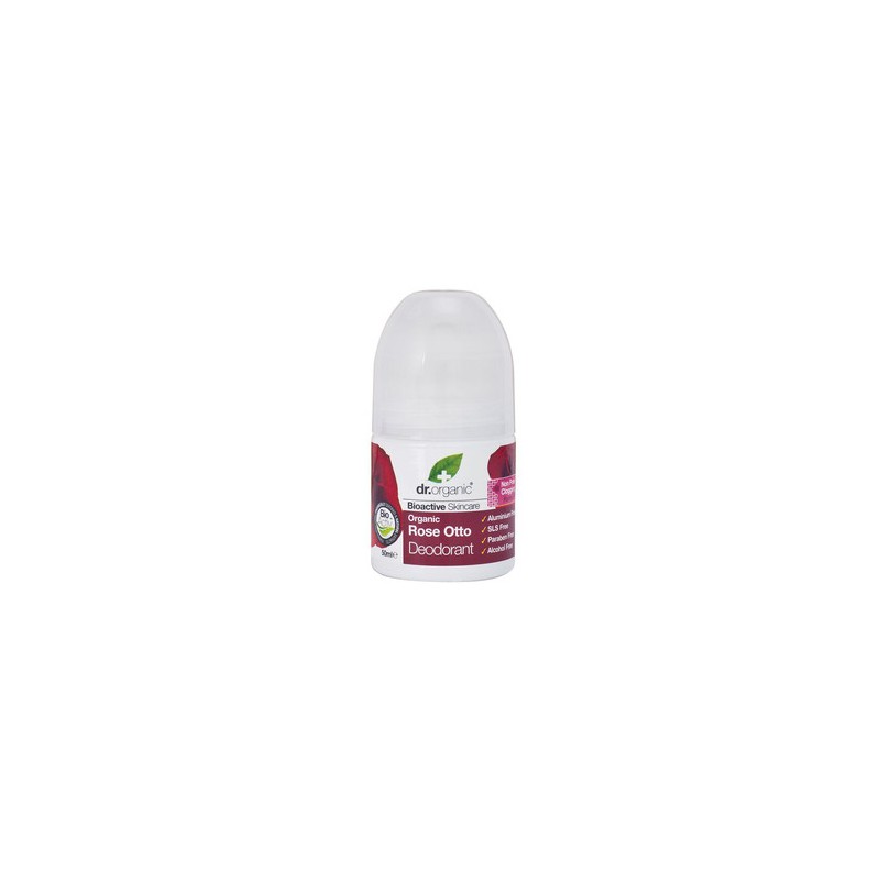 Optima Naturals Dr Organic Rose Otto Rosa Deodorant Deodorante 50 Ml