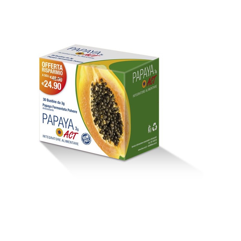 F&f Papaya Act 10 Bustine Da 3 G