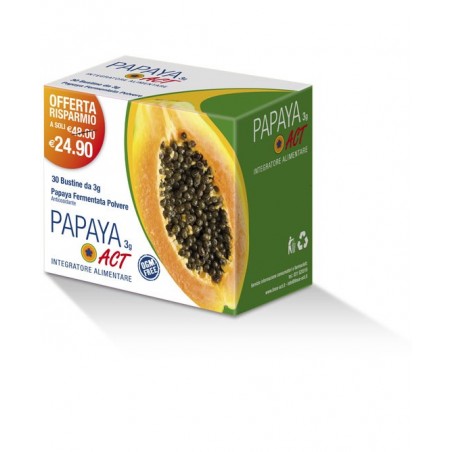 F&f Papaya Act 10 Bustine Da 3 G