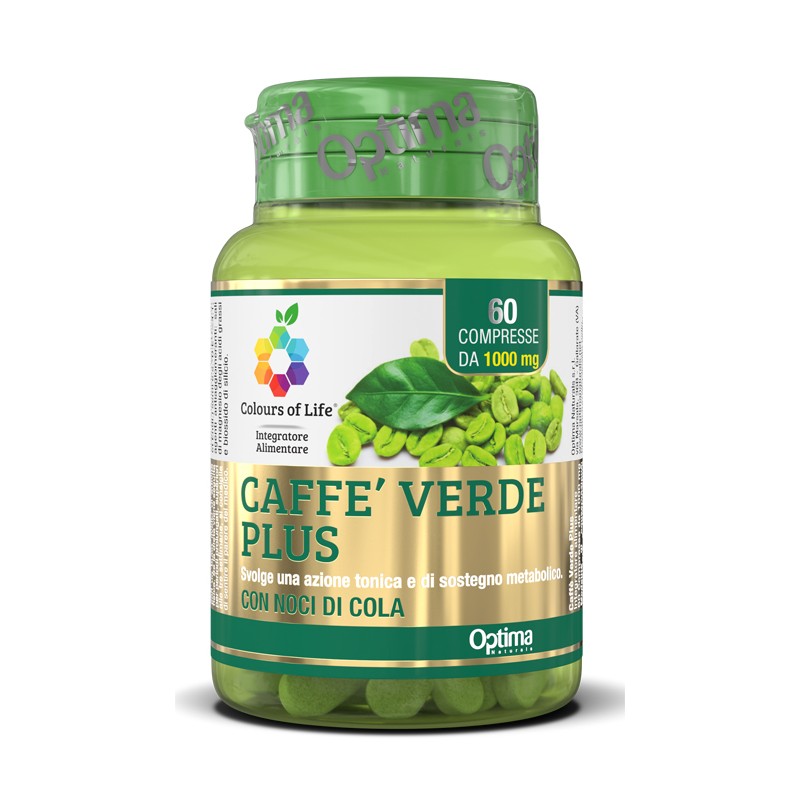 Optima Naturals Colours Of Life Caffe' Verde Plus 60 Compresse 1000mg