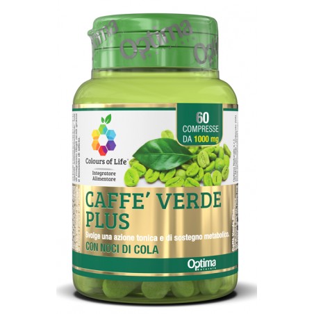 Optima Naturals Colours Of Life Caffe' Verde Plus 60 Compresse 1000mg