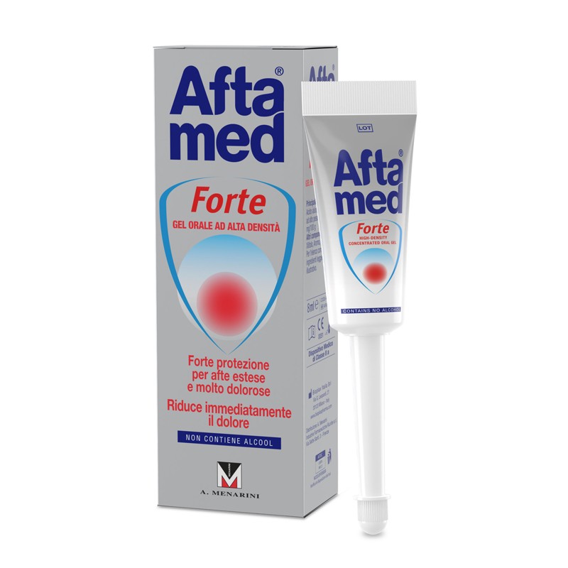 A. Menarini Ind. Farm. Riun. Aftamed Gel Forte Scudo 8 Ml