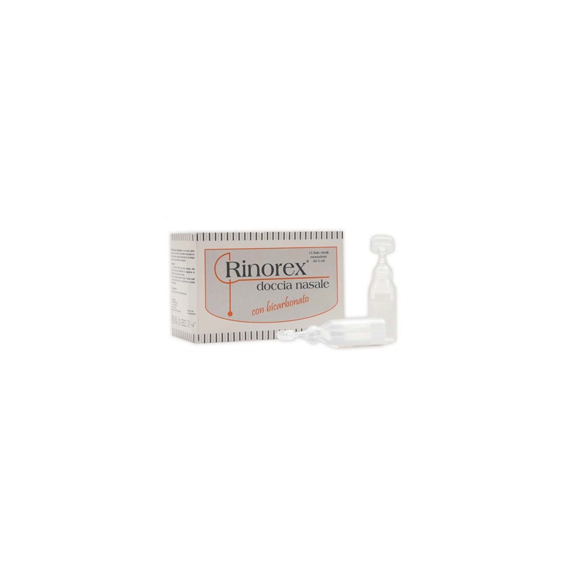 Stewart Fiala Per Doccia Nasale Rinorex Bicarbonato 5 Ml 15 Pezzi