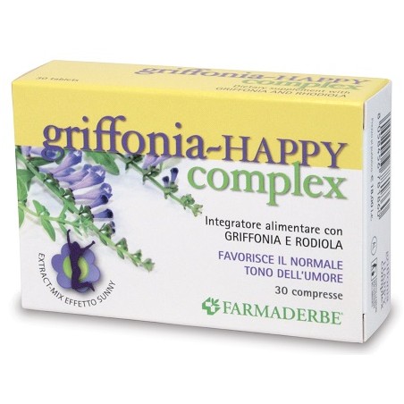 Farmaderbe Griffonia Happy Complex 30 Compresse