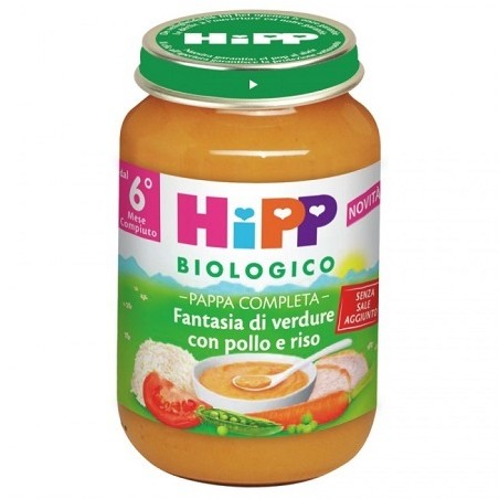 Hipp Italia Hipp Bio Pappa Pronta Fantas Verd Pollo Riso 190 G