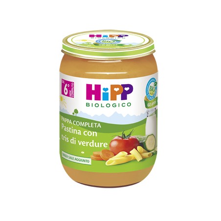 Hipp Italia Hipp Bio Hipp Bio Pappa Pronta Pastiglie Tris Di Verdure 190 G