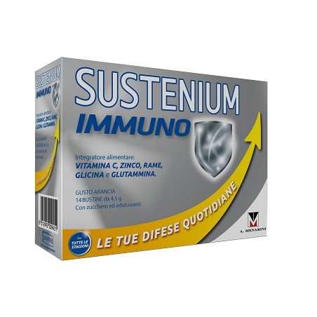 A. Menarini Ind. Farm. Riun. Sustenium Immuno Energy 14 Bustine Da 4,5 G