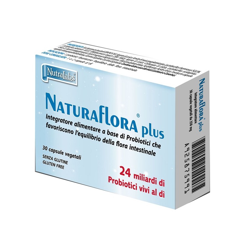 Nutralabs Naturaflora Plus 30 Capsule Vegetali