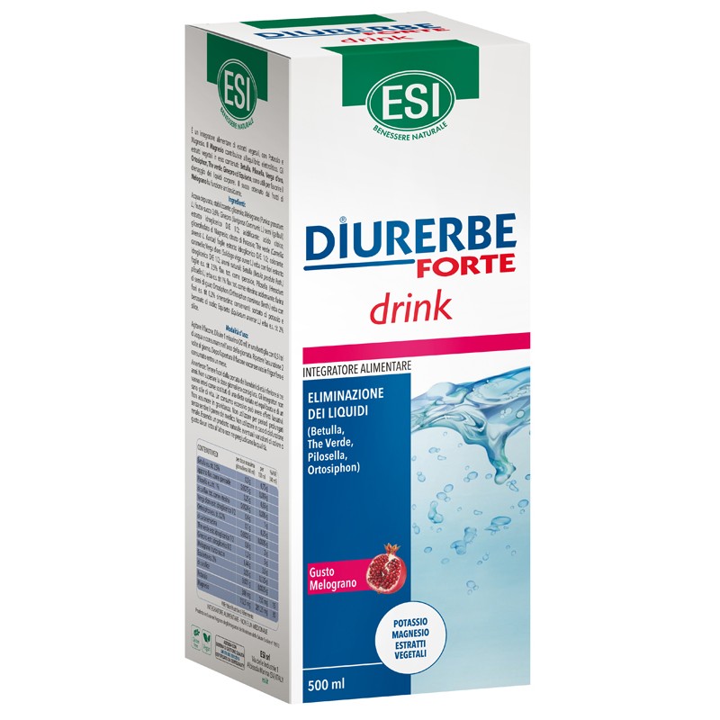 Esi Diurerbe Forte Drink Melograno 500 Ml