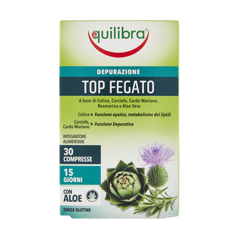 Equilibra Top Fegato Con Aloe 30 Compresse