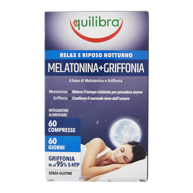 Equilibra Melatonina + Griffonia 60 Compresse