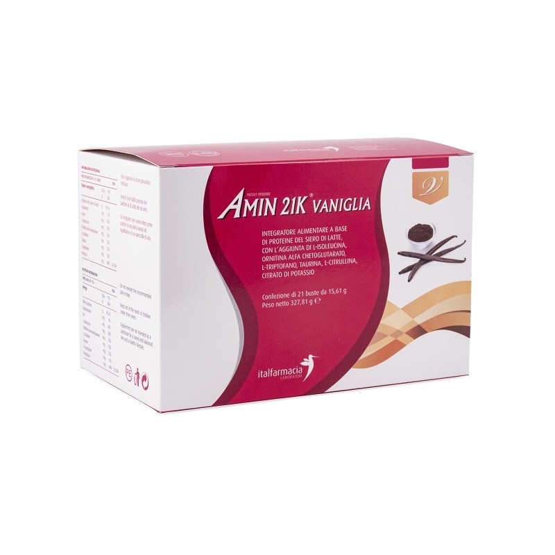 Italfarmacia Amin 21k Vaniglia 327,81 G