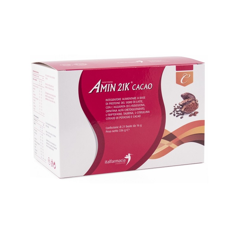 Italfarmacia Amin 21k Cacao 336 G