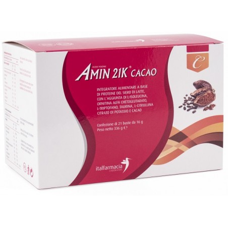 Italfarmacia Amin 21k Cacao 336 G