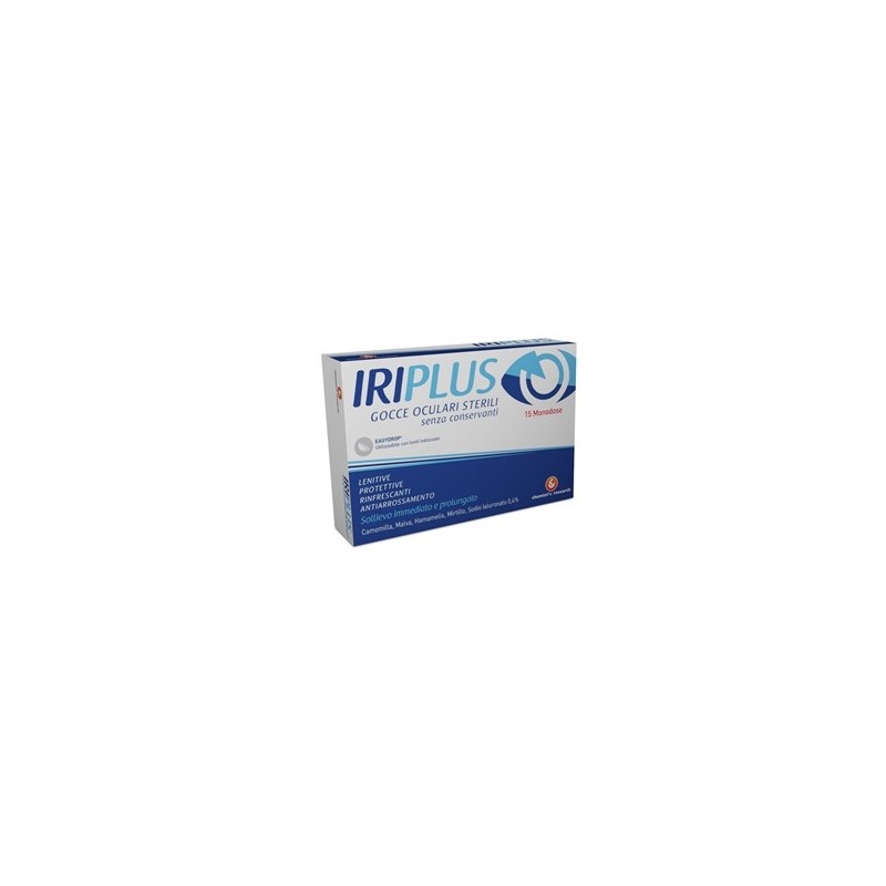 Chemist's Research Iriplus Easydrop 0,4% Collirio 15 Flaconcini Monodose Da 0,33 Ml