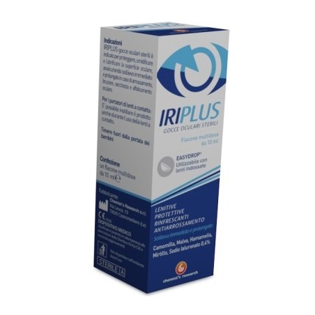 Chemist's Research Iriplus Easydrop 0,4% Collirio Multidose Gocce Oculari 10 Ml