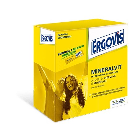 Eg Ergovis Mineralvit 20 Buste Orosolubili 30 G