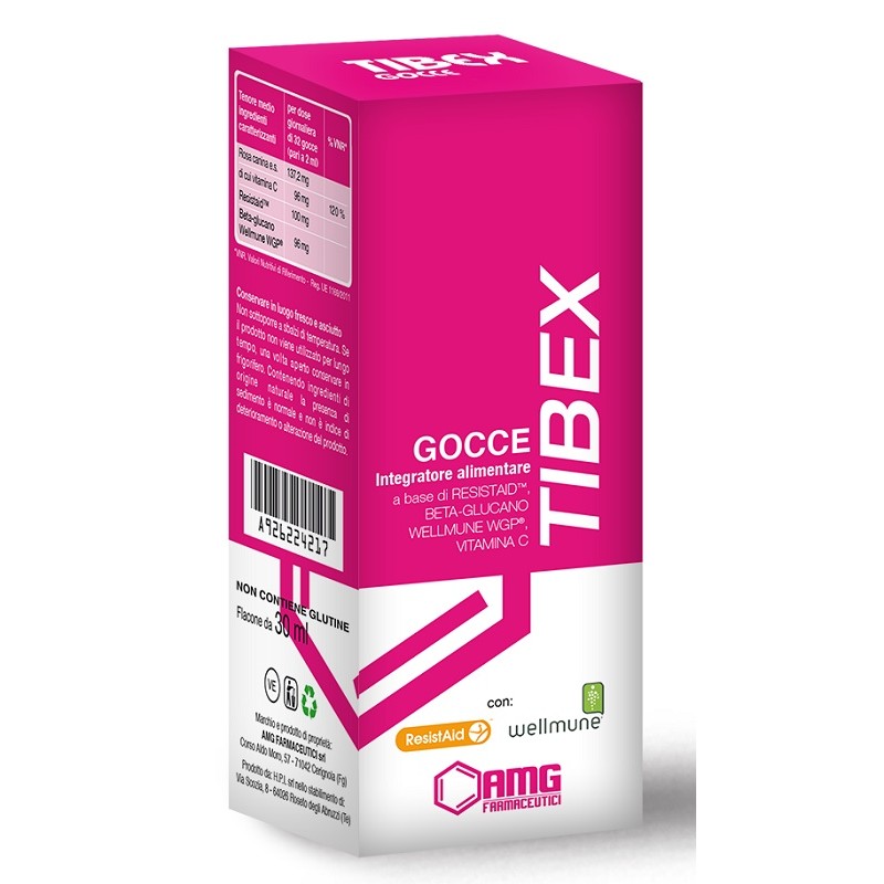 Amg Farmaceutici Tibex Gocce Flaconcino 30 Ml