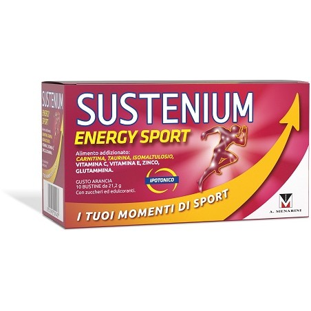 A. Menarini Ind. Farm. Riun. Sustenium Energy Sport 10 Bustine