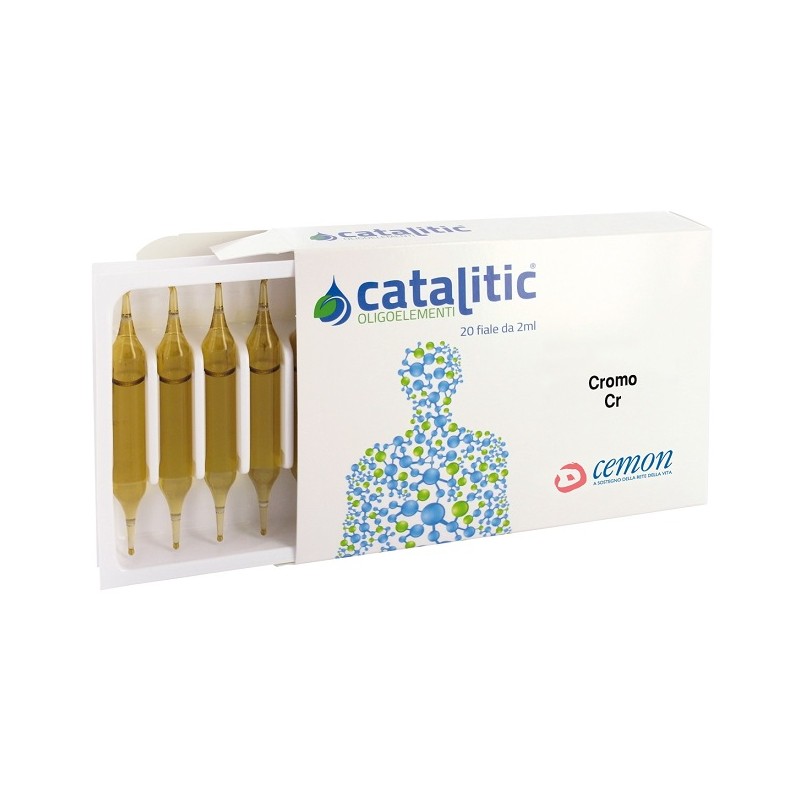 Cemon Catalitic Oligoelementi Cromo Crema 20 Fiale Da 2 Ml