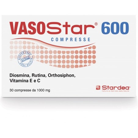 Stardea Vasostar 600 30 Compresse 1.000 Mg