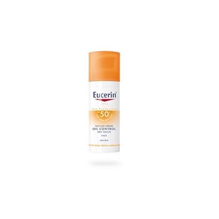 flaconcino 50 ml 50+ eucerin crema solare viso oil control