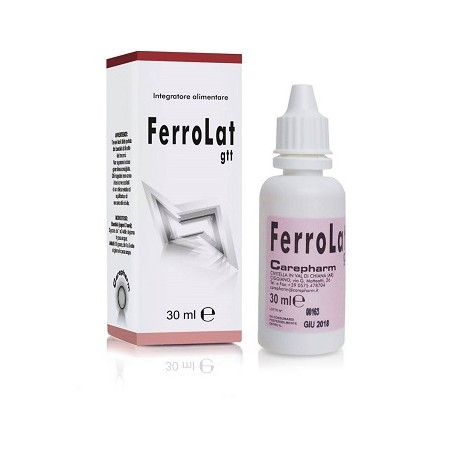 Carepharm Ferrolat Gocce 30 Ml