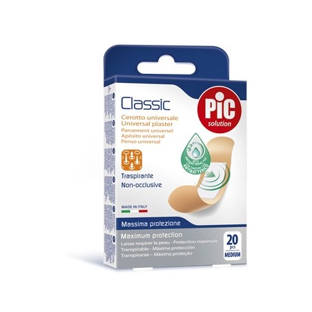 Pikdare Cerotto Pic Classic 19x72 Mm Antibatterico 20 Pezzi