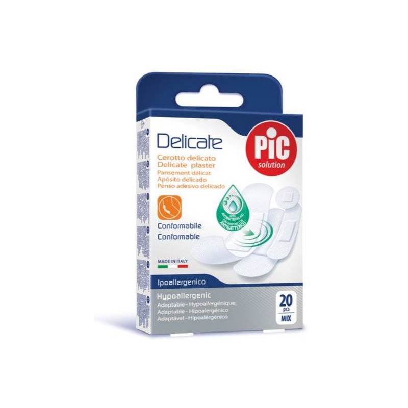 Pikdare Cerotto Pic Delicate Mix 20 Cerotti Antibatterico