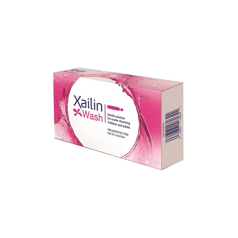 Visufarma Xailin Wash Soluzione Sterile Oculare 20 Flaconcini 5 Ml Monodose