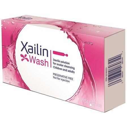 Visufarma Xailin Wash Soluzione Sterile Oculare 20 Flaconcini 5 Ml Monodose