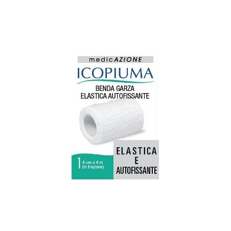 Desa Pharma Benda Garza Elastica Icopiuma Autofissante Cm 4 X 4 Mt