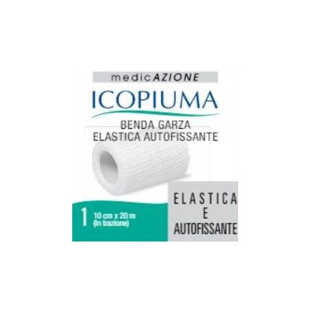 Desa Pharma Benda Garza Elastica Icopiuma Autofissante Cm 10 X 20 Mt