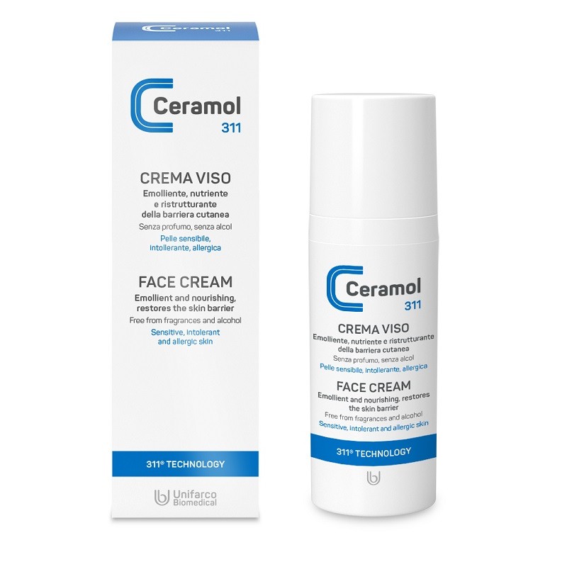 Unifarco Ceramol 311 Crema Viso 50 Ml