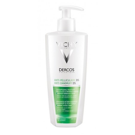 Vichy Dercos Shampo Antiforfora Grassi 390 Ml