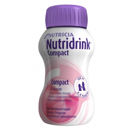 Danone Nutricia Soc. Ben. Nutridrink Compact Fragola 4x125 Ml