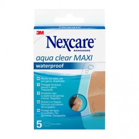 3m Italia Cerotto Nexcare Aqua 360 60x89 Maxi 5 Pezzi