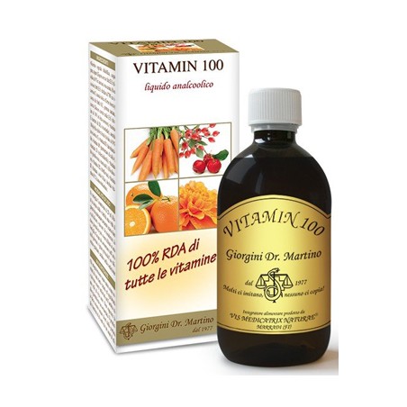 Dr. Giorgini Ser-vis Vitamin 100 Liquido Analcolico 500 Ml